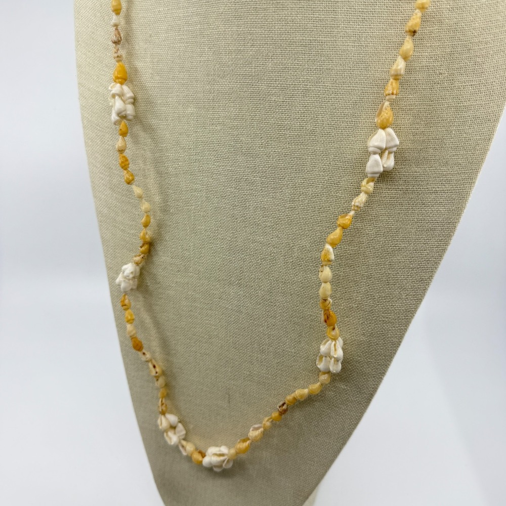 Boho Coastal Seashell Necklace - Summer Beach Festival Jewelry Gift - Picture 7 of 11